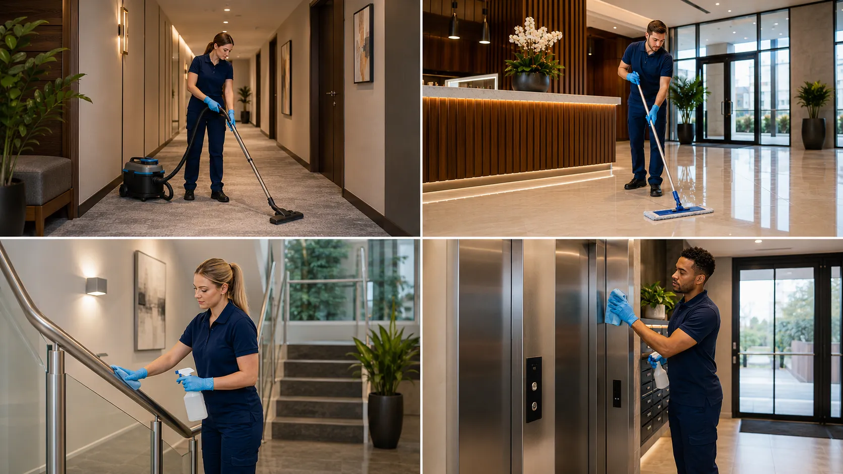 SN Clean providing Communal area cleaning