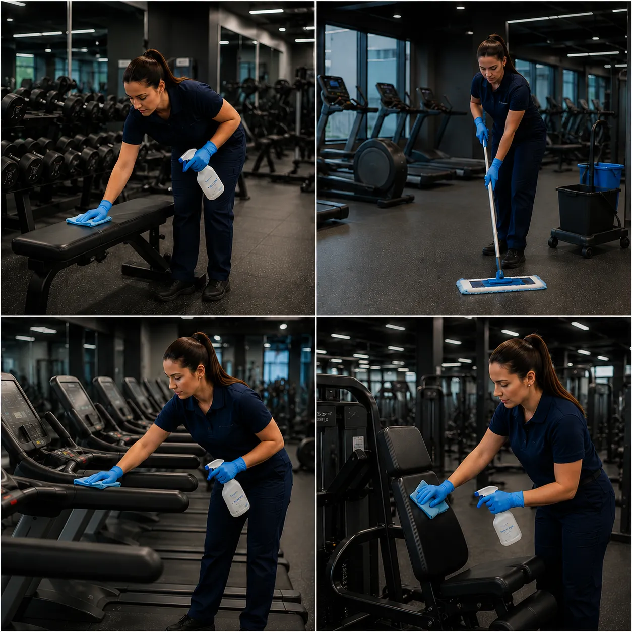Professional SN Clean Gym cleaning service