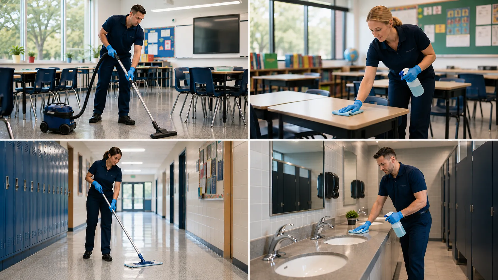 SN Clean providing School cleaning
