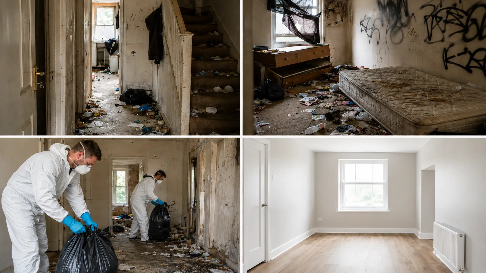 SN Clean providing Squatter property clean-up