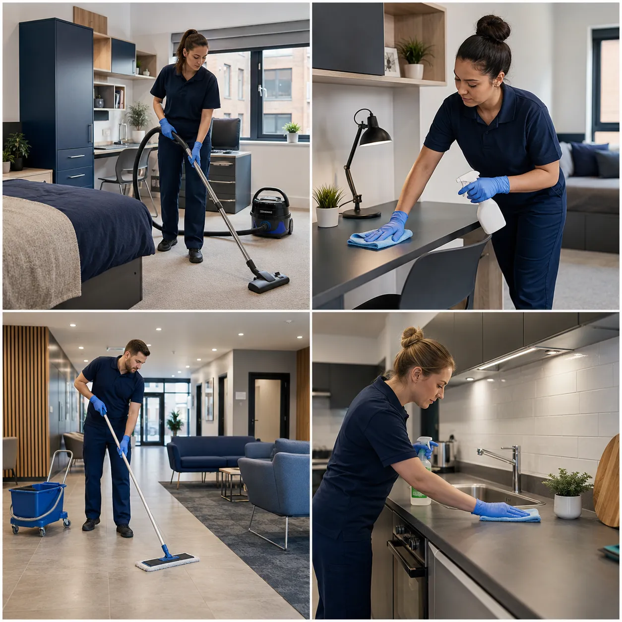 Professional SN Clean Student accommodation cleaning service